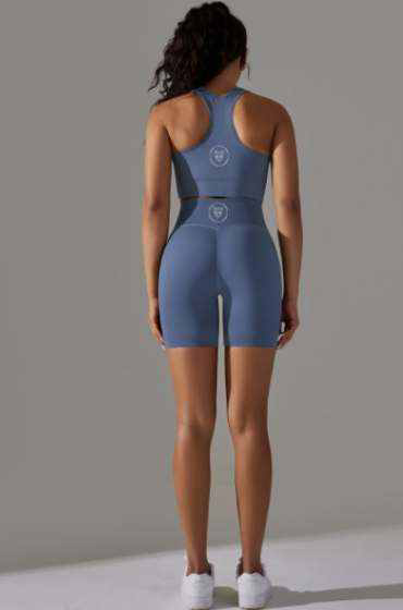 CONJUNTO SHORT DEPORTIVO MODELO SELVA 🔵