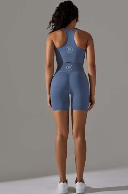 LEGGINGS SHORT DEPORTIVO MODELO SELVA 🔵