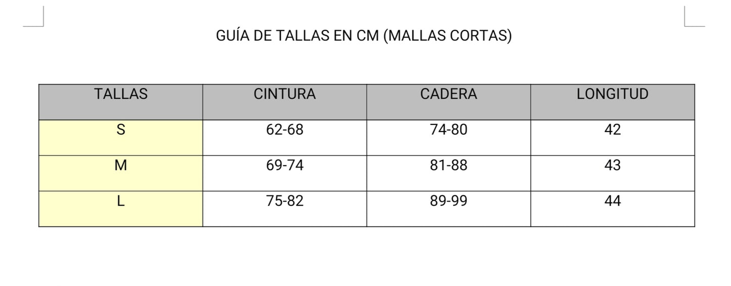 MALLA DEPORTIVA MEDIA MODELO SELVA