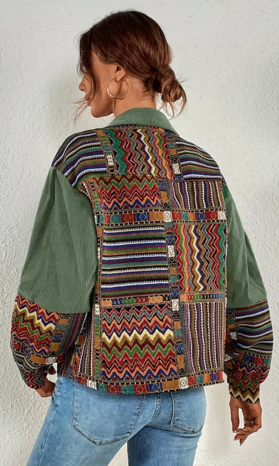 Chaqueta Oliva